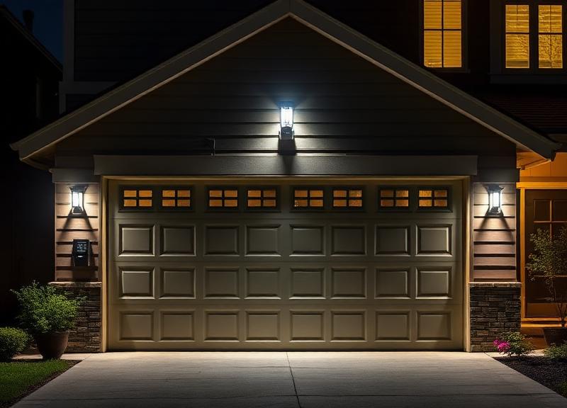 Security Lighting: Protecting Your Family - Professional garage door security tips and advice from Garage Door Sparta